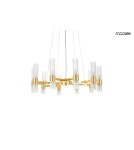 Modern pendant lamps - MOOSEE TUBS 10 gold pendant lamp (MSE1501100456) - product 1