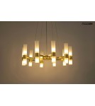 Modern pendant lamps - MOOSEE TUBS 10 gold pendant lamp (MSE1501100456) - product 2