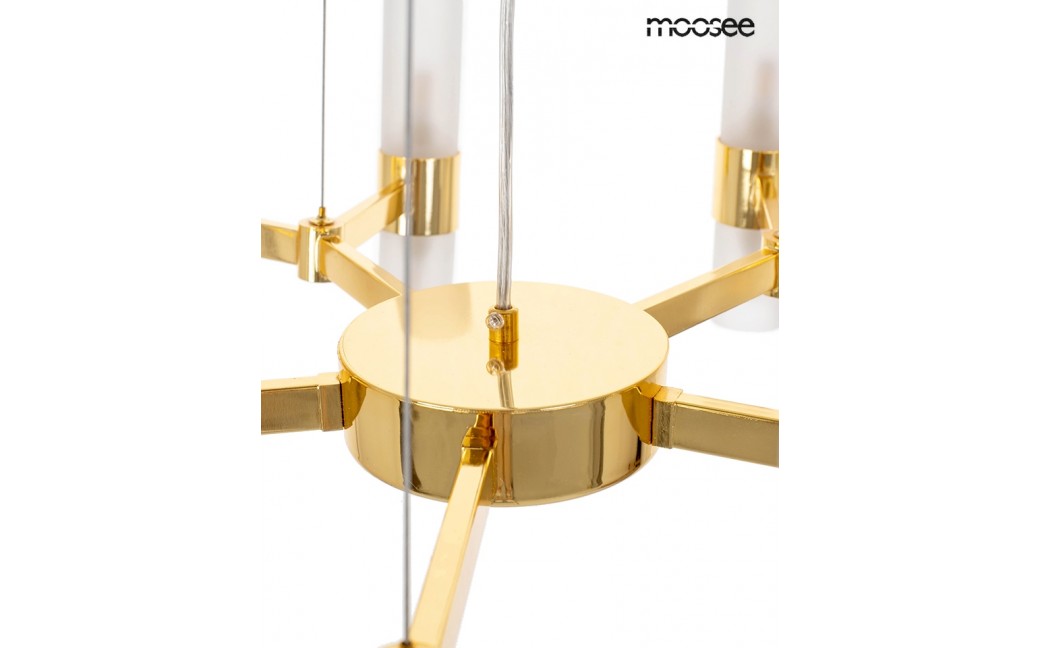 MOOSEE lampa wisząca TUBS 10 złota (MSE1501100456)