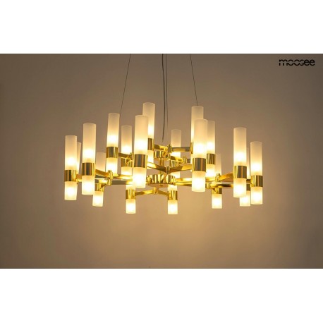 MOOSEE lampa wisząca TUBS 18 złota (MSE1501100457)