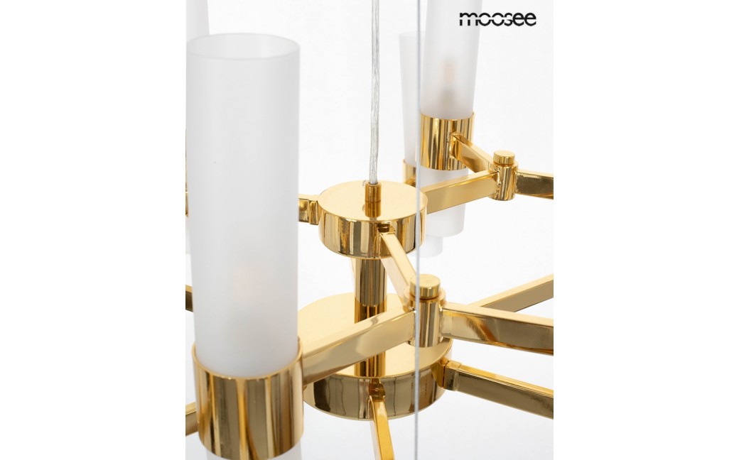 MOOSEE lampa wisząca TUBS 18 złota (MSE1501100457)