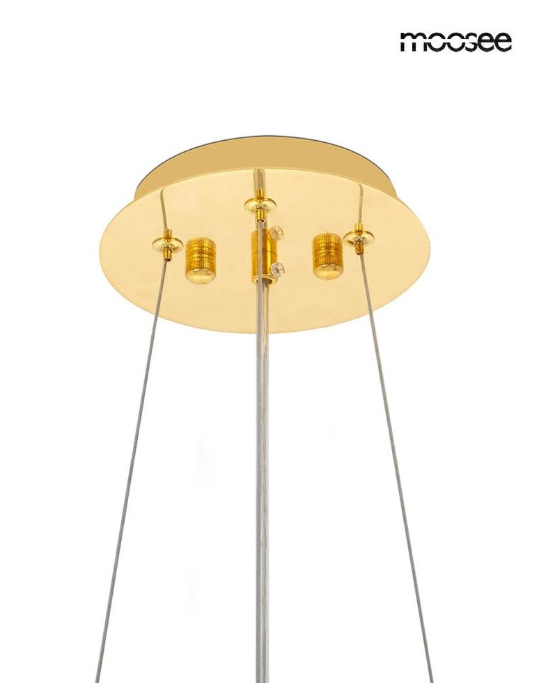 Modern pendant lamps - MOOSEE TUBS 18 gold pendant lamp (MSE1501100457) - product kolory-swiatla.pl 10