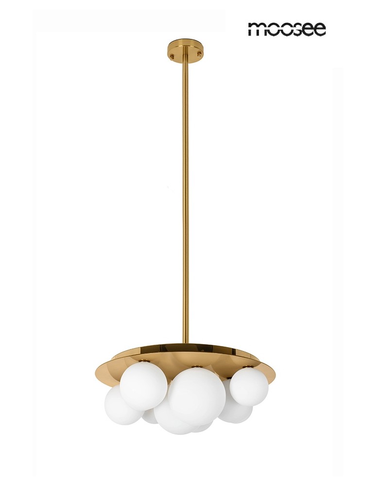 Pendant lamps - MOOSEE BACARDI gold pendant lamp (MSE1501100439) - product kolory-swiatla.pl 1
