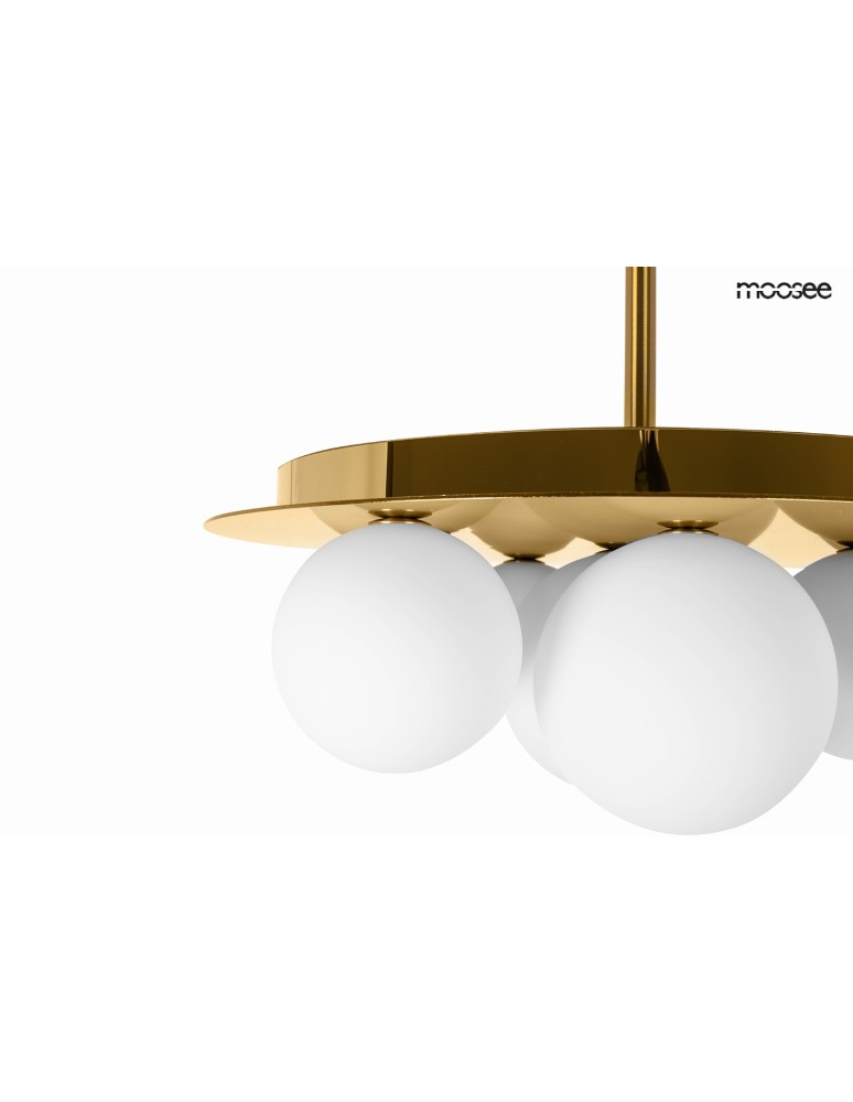 Pendant lamps - MOOSEE BACARDI gold pendant lamp (MSE1501100439) - product kolory-swiatla.pl 5