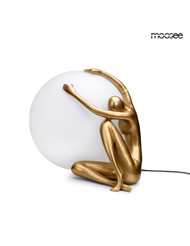 Designer floor lamps - MOOSEE floor lamp UOMO 50 gold (MSE1501100453) - product kolory-swiatla.pl 1