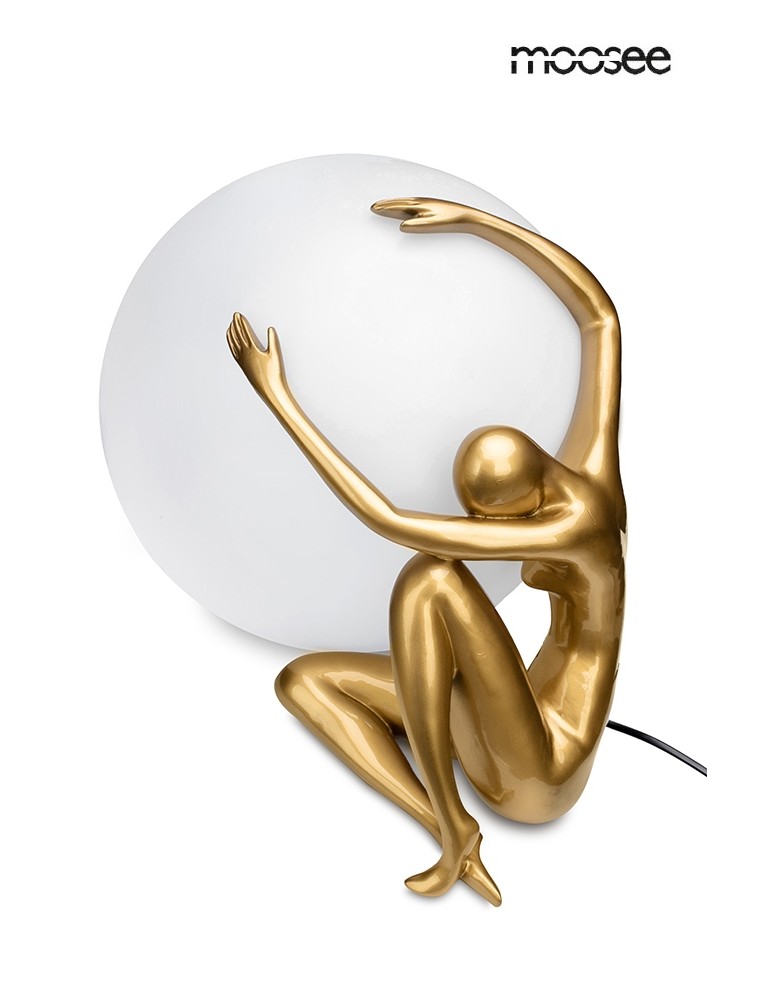 Designer floor lamps - MOOSEE floor lamp UOMO 50 gold (MSE1501100453) - product kolory-swiatla.pl 3