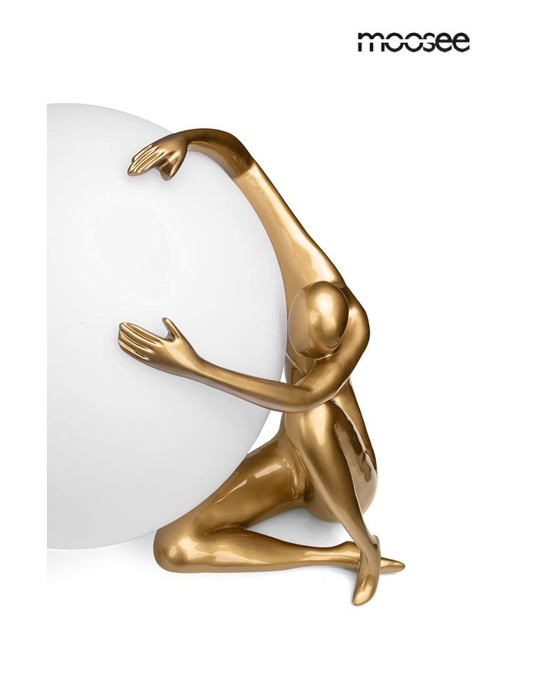 Designer floor lamps - MOOSEE floor lamp UOMO 50 gold (MSE1501100453) - product kolory-swiatla.pl 4