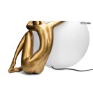 Designer floor lamps - MOOSEE floor lamp UOMO 50 gold (MSE1501100453) - product 5