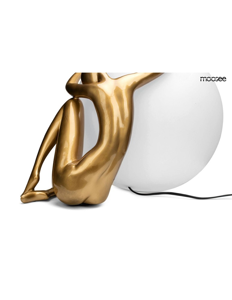 Designer floor lamps - MOOSEE floor lamp UOMO 50 gold (MSE1501100453) - product kolory-swiatla.pl 5