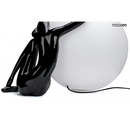 MOOSEE lampa podłogowa UOMO 50 czarna (MSE1501100454)