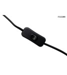 Designer floor lamps - MOOSEE floor lamp UOMO 50 black (MSE1501100454) - product 6