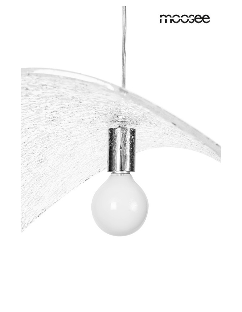 Designer pendant lamps - MOOSEE CAPELLO FI 80 clear pendant lamp (MSE1501100435) - product kolory-swiatla.pl 4