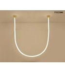 Designer pendant lamps - MOOSEE LASSO 800 Smart gold pendant lamp (MSE1501100495) - product 2