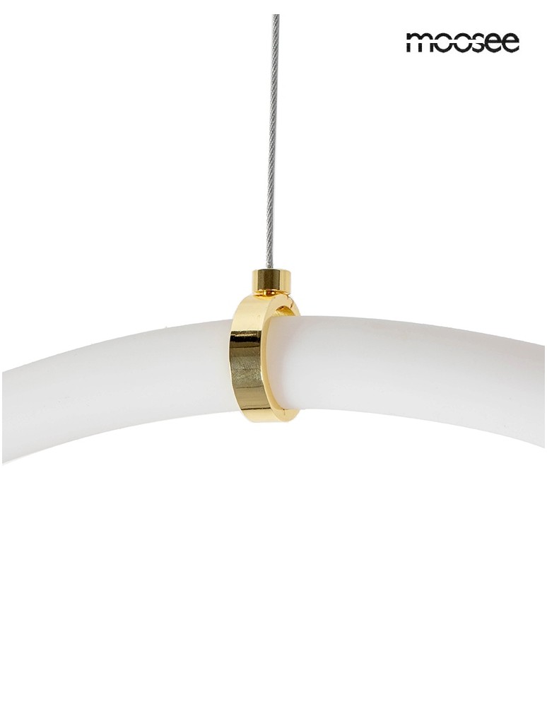 Designer pendant lamps - MOOSEE LASSO 800 Smart gold pendant lamp (MSE1501100495) - product kolory-swiatla.pl 4