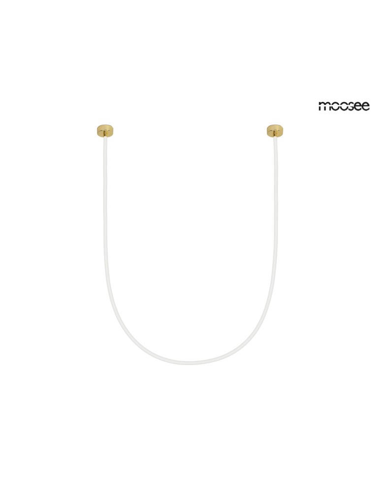 Designer pendant lamps - MOOSEE LASSO 600 Smart gold pendant lamp (MSE1501100494) - product kolory-swiatla.pl 1