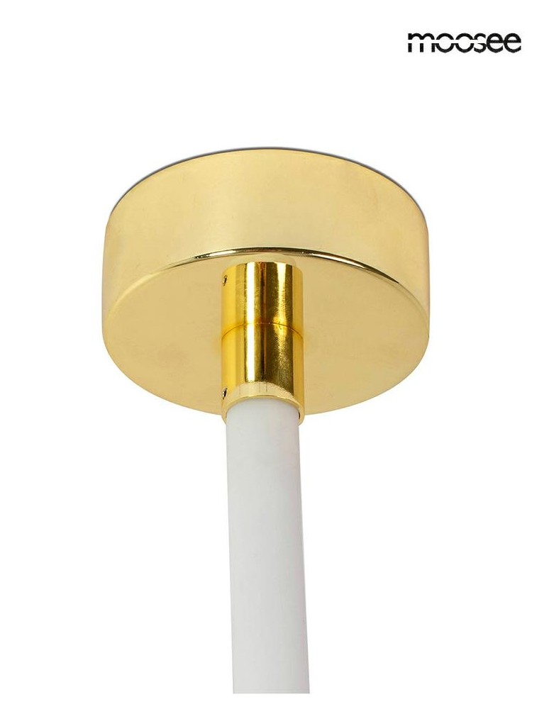 Designer pendant lamps - MOOSEE LASSO 600 Smart gold pendant lamp (MSE1501100494) - product kolory-swiatla.pl 6