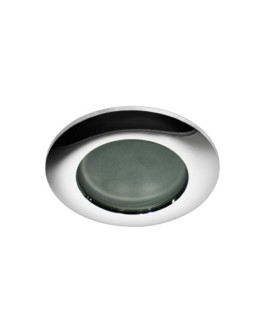Azzardo EMILIO 1 CHROME 1xGU10 Recessed Chrome IP54 AZ0808