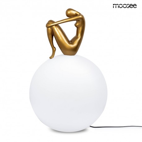 MOOSEE lampa podłogowa UOMO 35 złota (MSE1501100430)