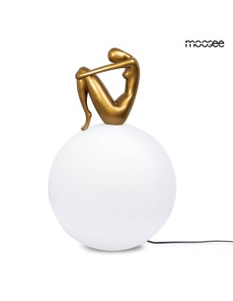 MOOSEE lampa podłogowa UOMO 35 złota (MSE1501100430)