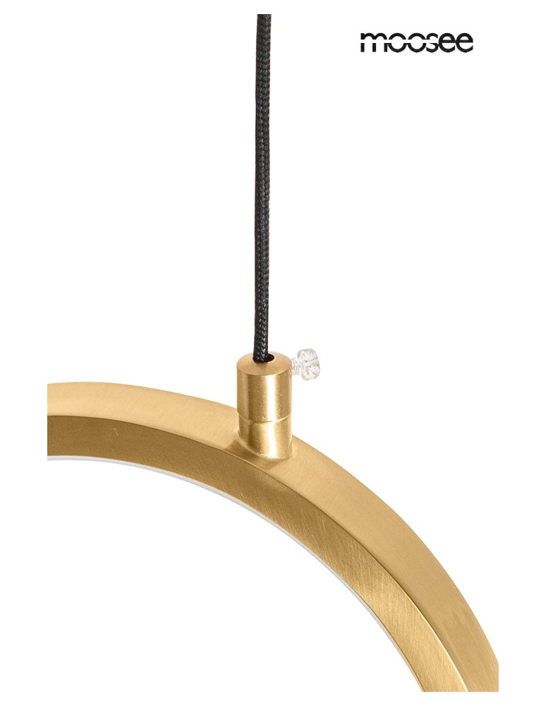 Designer pendant lamps - MOOSEE BOY CIRCLE gold pendant lamp (MSE1501100461) - product kolory-swiatla.pl 4