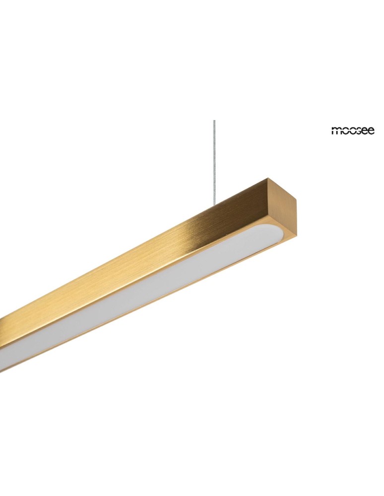 Pendant lamps over the island - MOOSEE LINUS 80 gold pendant lamp (MSE1501100422) - product kolory-swiatla.pl 4