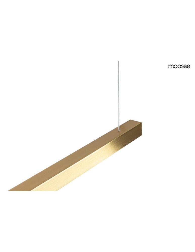 Pendant lamps over the island - MOOSEE LINUS 80 gold pendant lamp (MSE1501100422) - product kolory-swiatla.pl 5