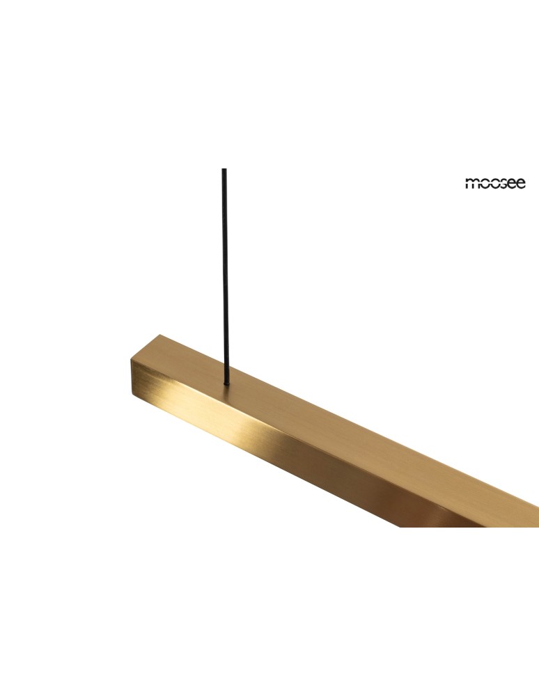 Pendant lamps over the island - MOOSEE LINUS 80 gold pendant lamp (MSE1501100422) - product kolory-swiatla.pl 6