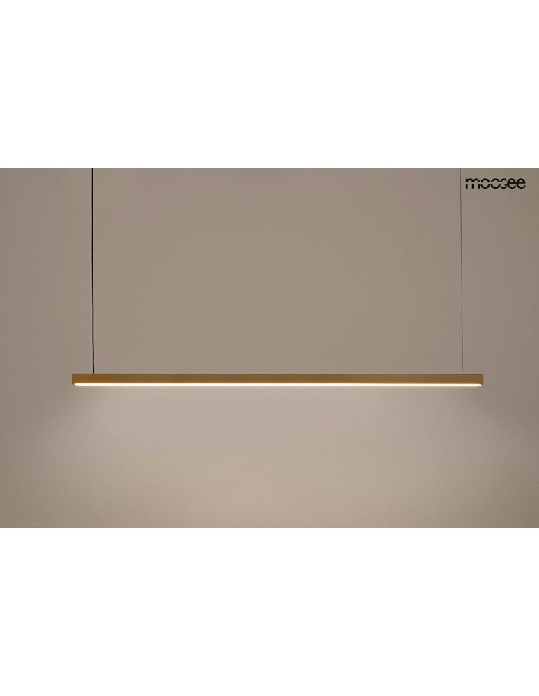 Pendant lamps over the island - MOOSEE LINUS 80 gold pendant lamp (MSE1501100422) - product kolory-swiatla.pl 9