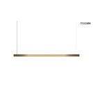 Pendant lamps over the island - MOOSEE LINUS 80 gold pendant lamp (MSE1501100422) - product 10
