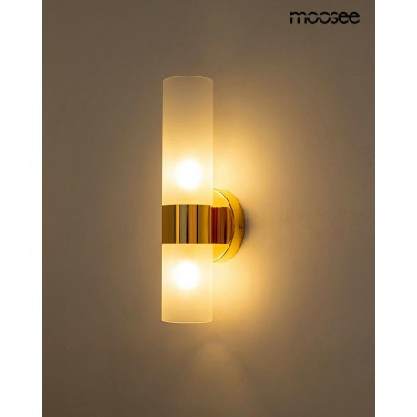 MOOSEE lampa ścienna TUBS złota (MSE1501100455)