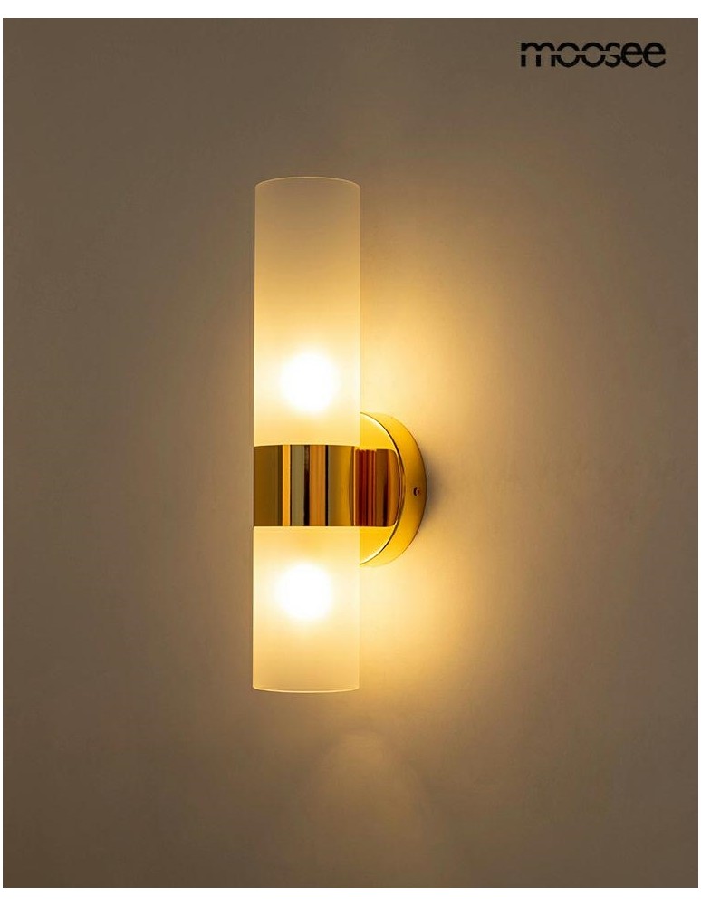 Modern wall lamps - MOOSEE TUBS gold wall lamp (MSE1501100455) - product kolory-swiatla.pl 2