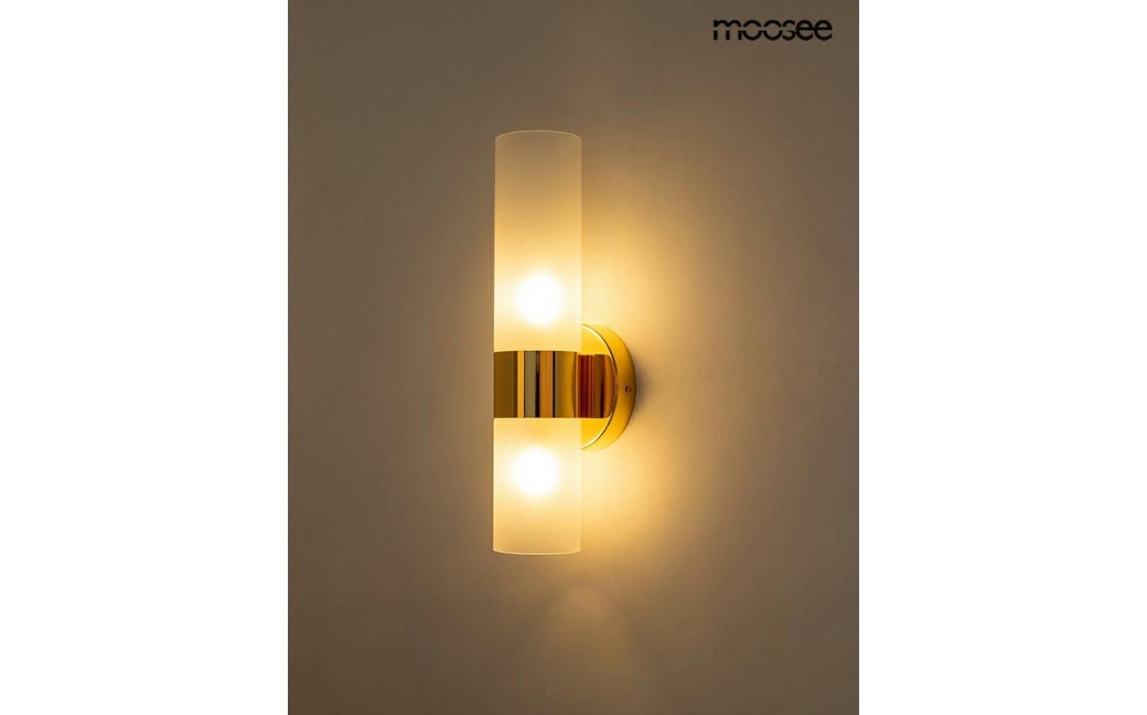 MOOSEE lampa ścienna TUBS złota (MSE1501100455)