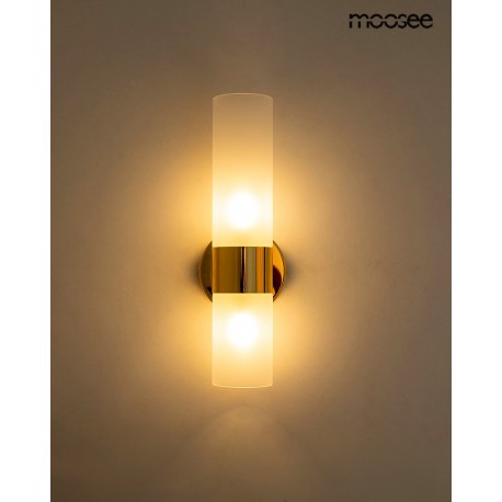 MOOSEE lampa ścienna TUBS złota (MSE1501100455)