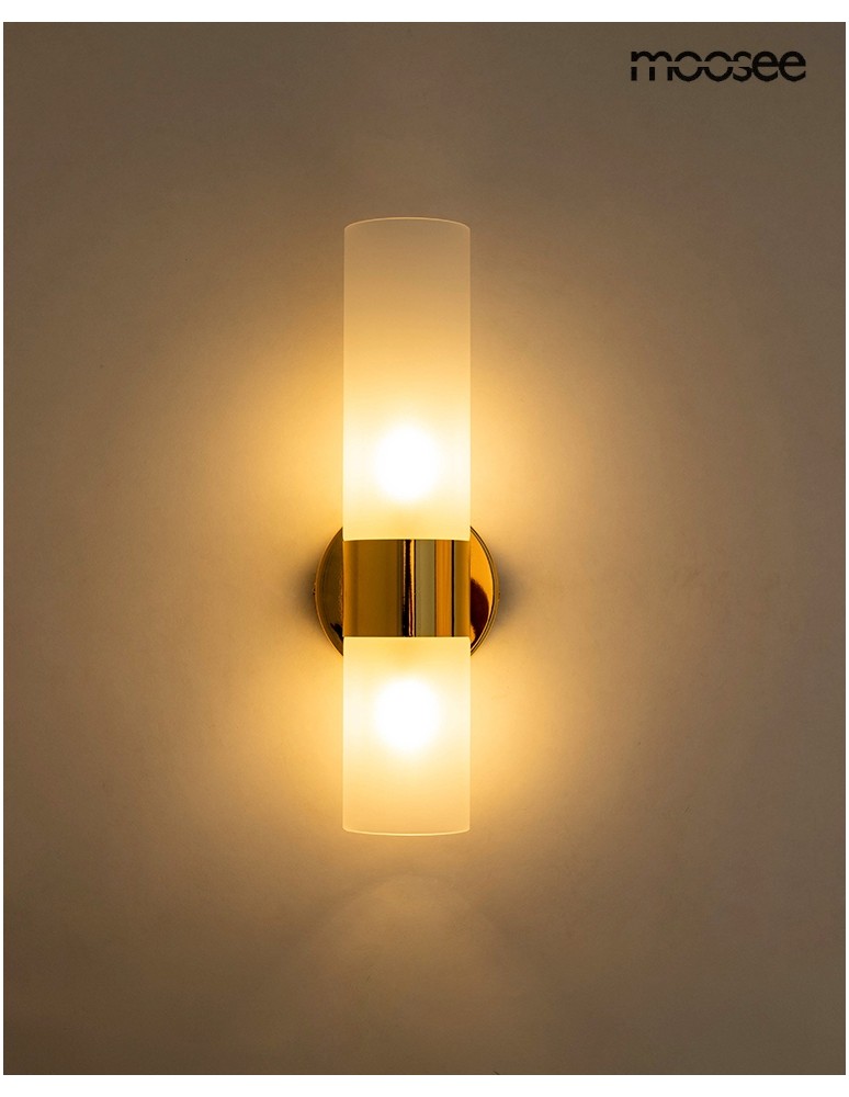 Modern wall lamps - MOOSEE TUBS gold wall lamp (MSE1501100455) - product kolory-swiatla.pl 3
