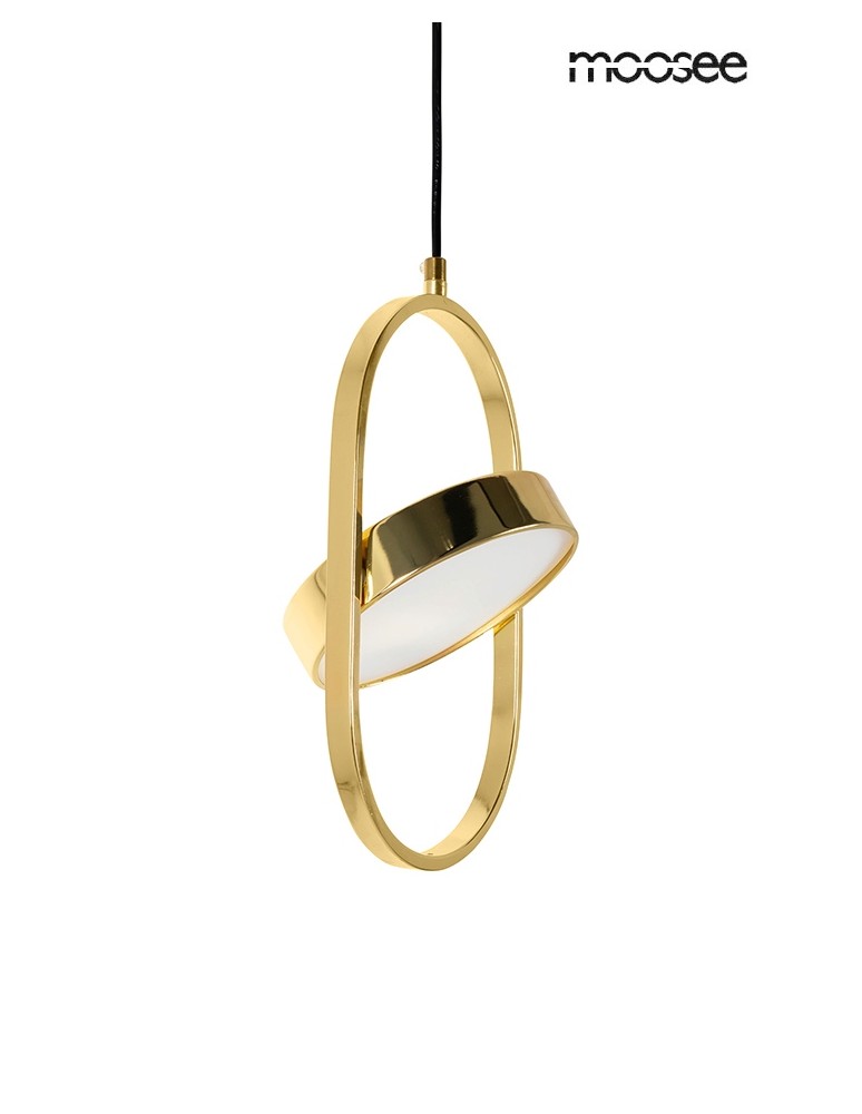 Single pendant lamps - MOOSEE SPINNER 19 gold pendant lamp (MSE1501100469) - product kolory-swiatla.pl 1