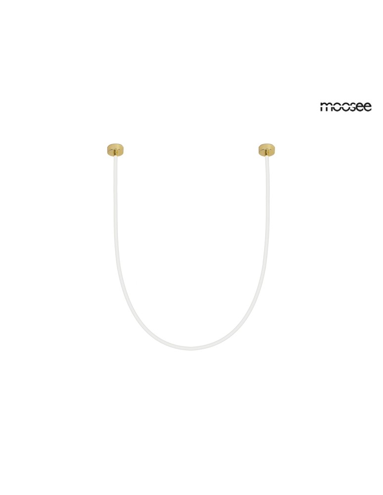 Designer pendant lamps - MOOSEE LASSO 400 Smart gold pendant lamp (MSE1501100442) - product kolory-swiatla.pl 1