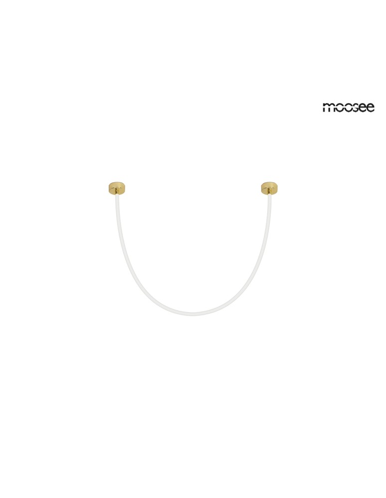 Designer pendant lamps - MOOSEE LASSO 200 Smart gold pendant lamp (MSE1501100440) - product kolory-swiatla.pl 1