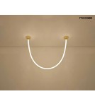 Designer pendant lamps - MOOSEE LASSO 200 Smart gold pendant lamp (MSE1501100440) - product 2