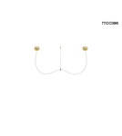 Designer pendant lamps - MOOSEE LASSO 200 Smart gold pendant lamp (MSE1501100440) - product 7