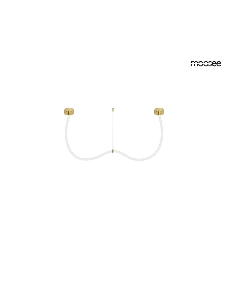 Designer pendant lamps - MOOSEE LASSO 200 Smart gold pendant lamp (MSE1501100440) - product kolory-swiatla.pl 7