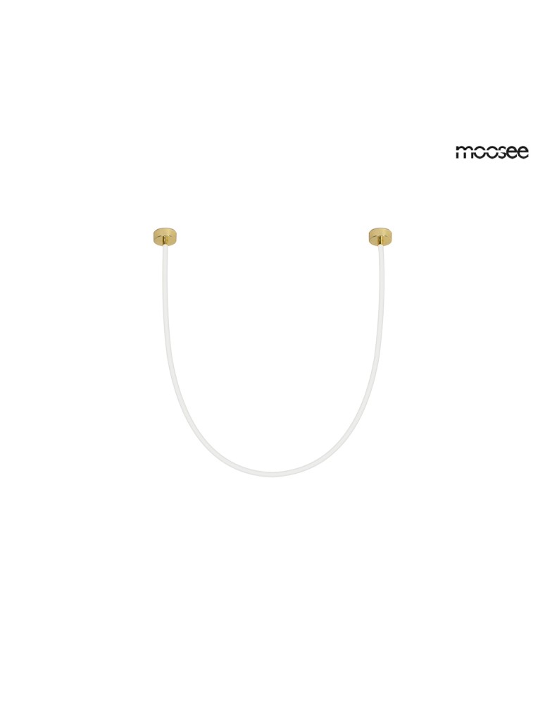 Designer pendant lamps - MOOSEE LASSO 300 Smart gold pendant lamp (MSE1501100441) - product kolory-swiatla.pl 1