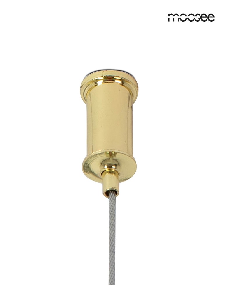 Designer pendant lamps - MOOSEE LASSO 300 Smart gold pendant lamp (MSE1501100441) - product kolory-swiatla.pl 5