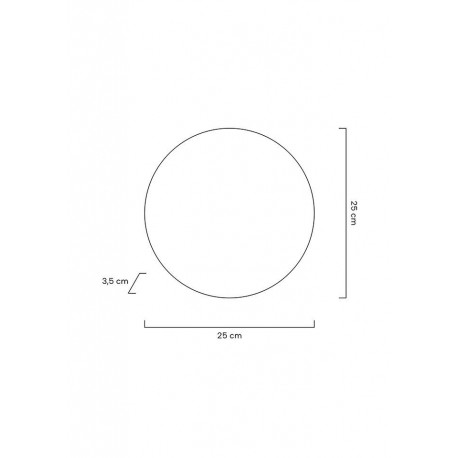  MOOSEE lampa ścienna SHADOW SUN 30 - metal (MSE1501100497)