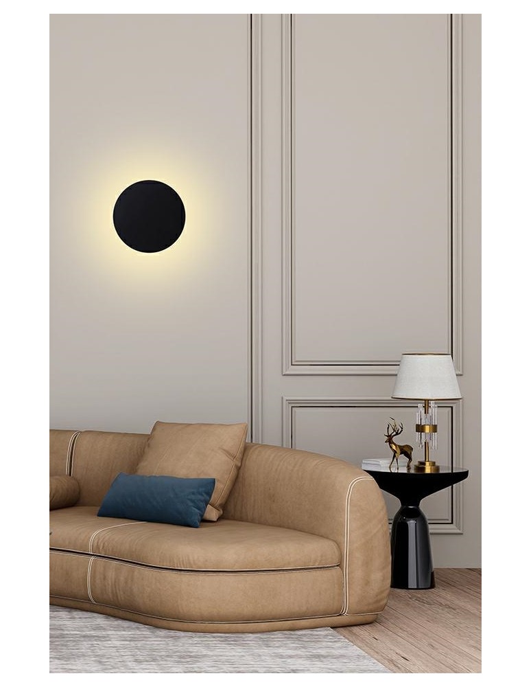 LED wall lamps -  MOOSEE SHADOW SUN 30 wall lamp - metal (MSE1501100497) - product kolory-swiatla.pl 9