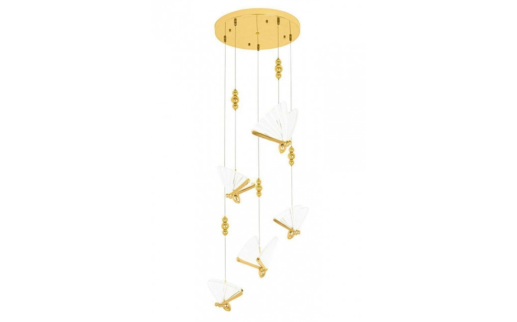 King Home Lampa wisząca BUTTERFLY DISC 5 złota (MSE1501100486)