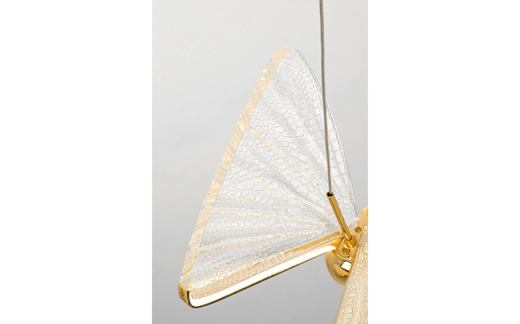 King Home Lampa wisząca BUTTERFLY DISC 5 złota (MSE1501100486)