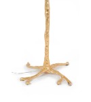 Designer floor lamps - King Home TIFFANY 175 floor lamp white brass/natural feathers (MSE1501100417) - product 3
