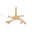 Designer floor lamps - King Home TIFFANY 175 floor lamp white brass/natural feathers (MSE1501100417) - product 4