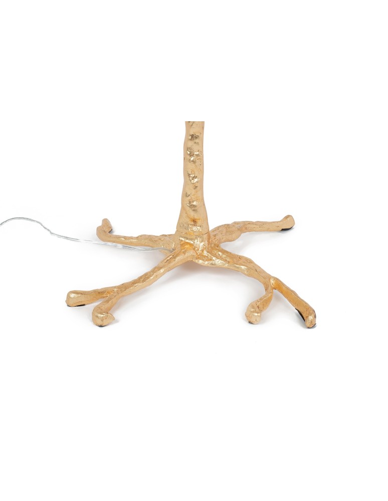 Designer floor lamps - King Home TIFFANY 175 floor lamp white brass/natural feathers (MSE1501100417) - product kolory-swiatla.pl 4