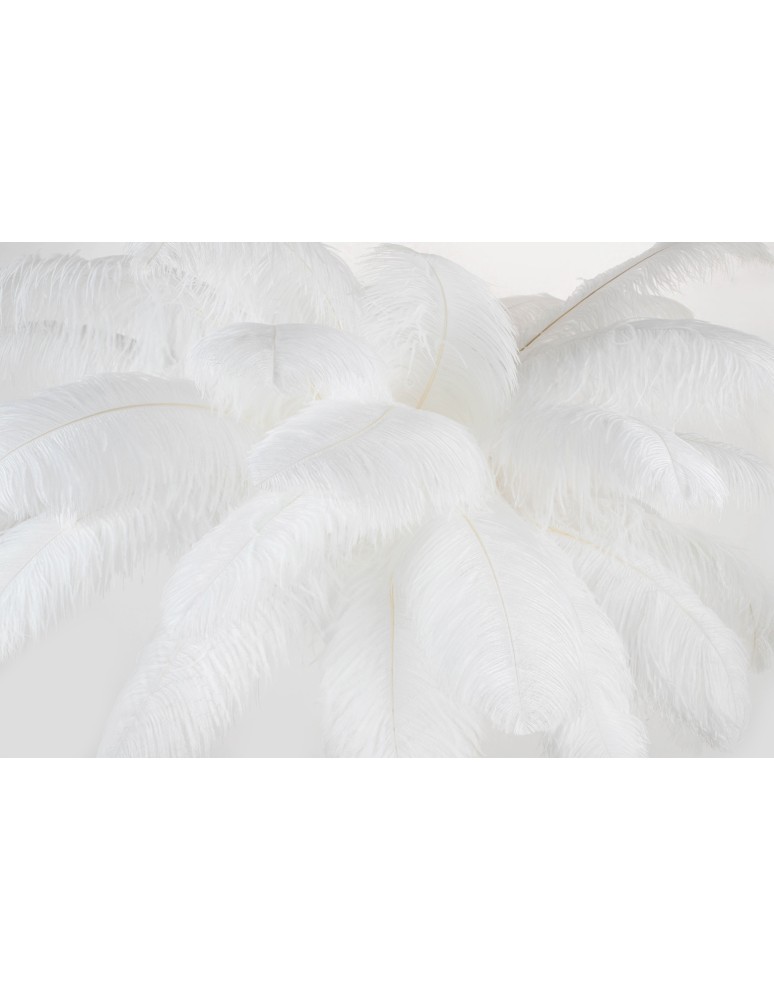 Designer floor lamps - King Home TIFFANY 175 floor lamp white brass/natural feathers (MSE1501100417) - product kolory-swiatla.pl 7
